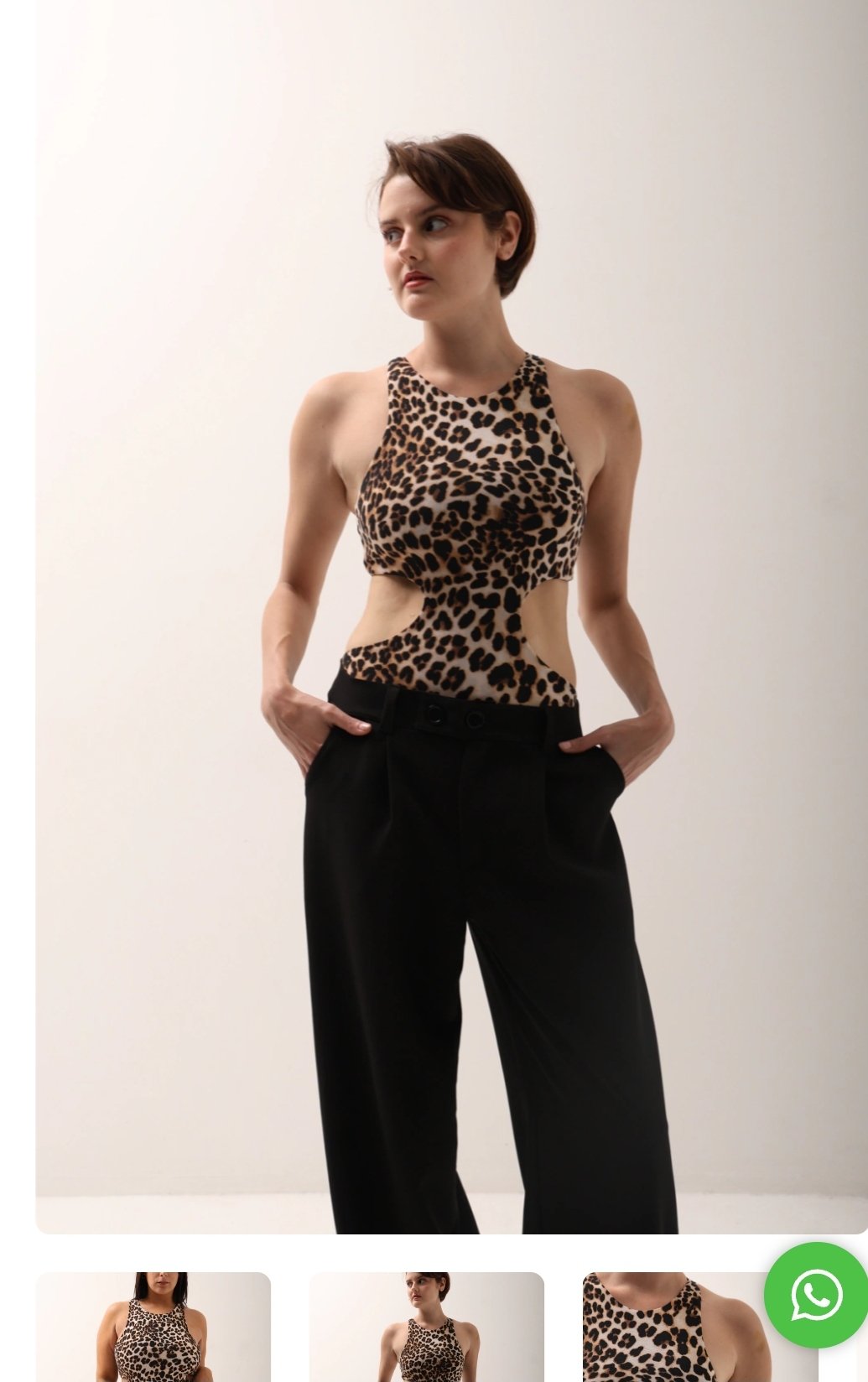 Body Monza Print Talle XXL